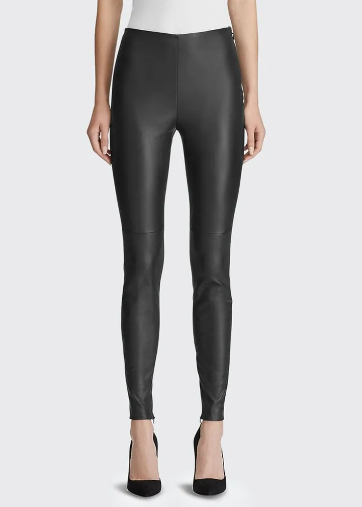 Eleanora Leather Skinny Pants