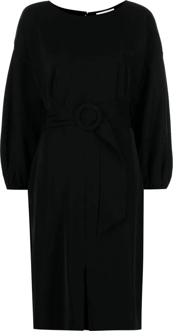 Annie belted midi dress