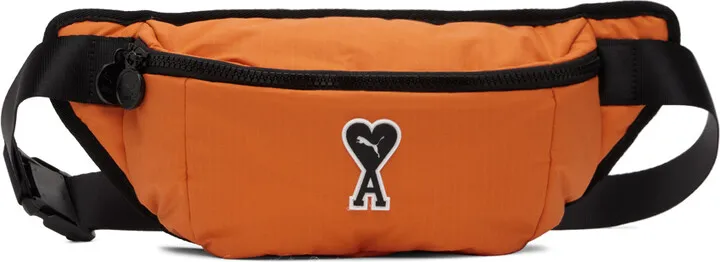 AMI Alexandre Mattiussi Orange Puma Edition Waistbag Pouch