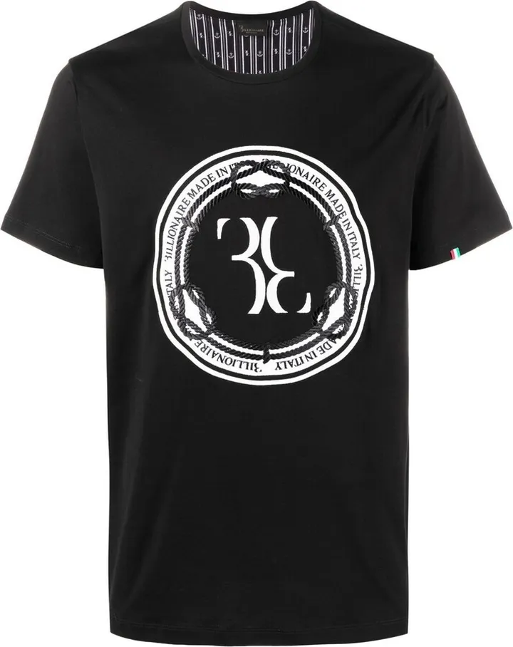 logo-print T-shirt