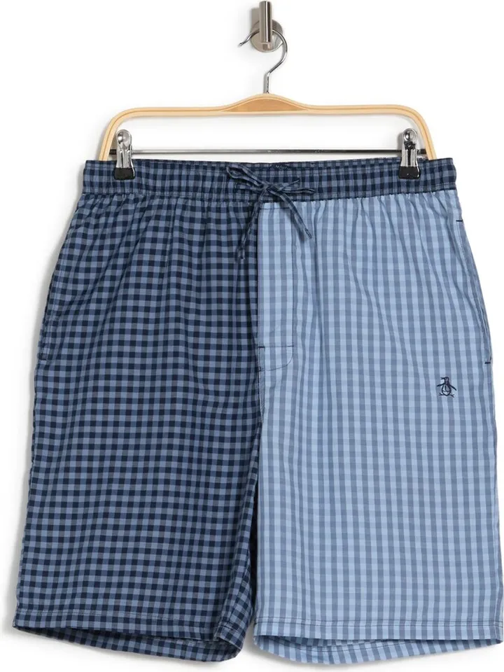 Gingham Check Sleep Shorts