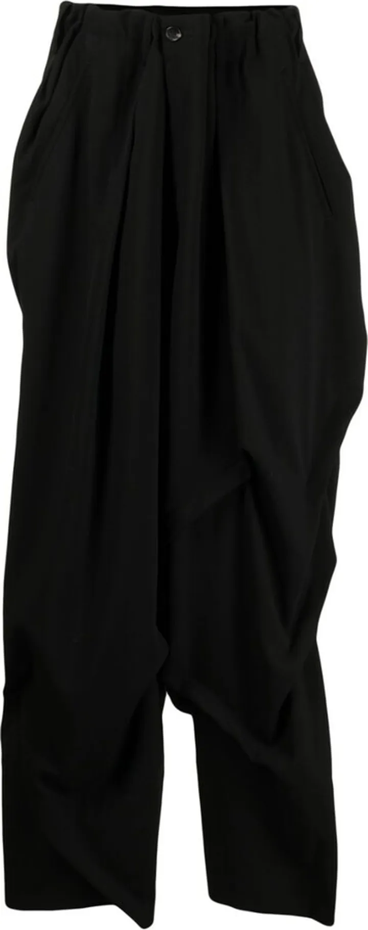 Tapered Pleated Trousers
