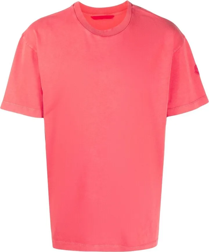 round-neck cotton T-shirt