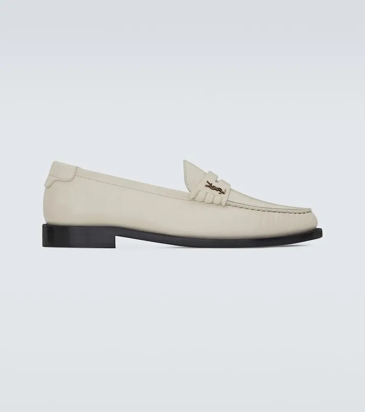 Le Loafer leather penny loafers