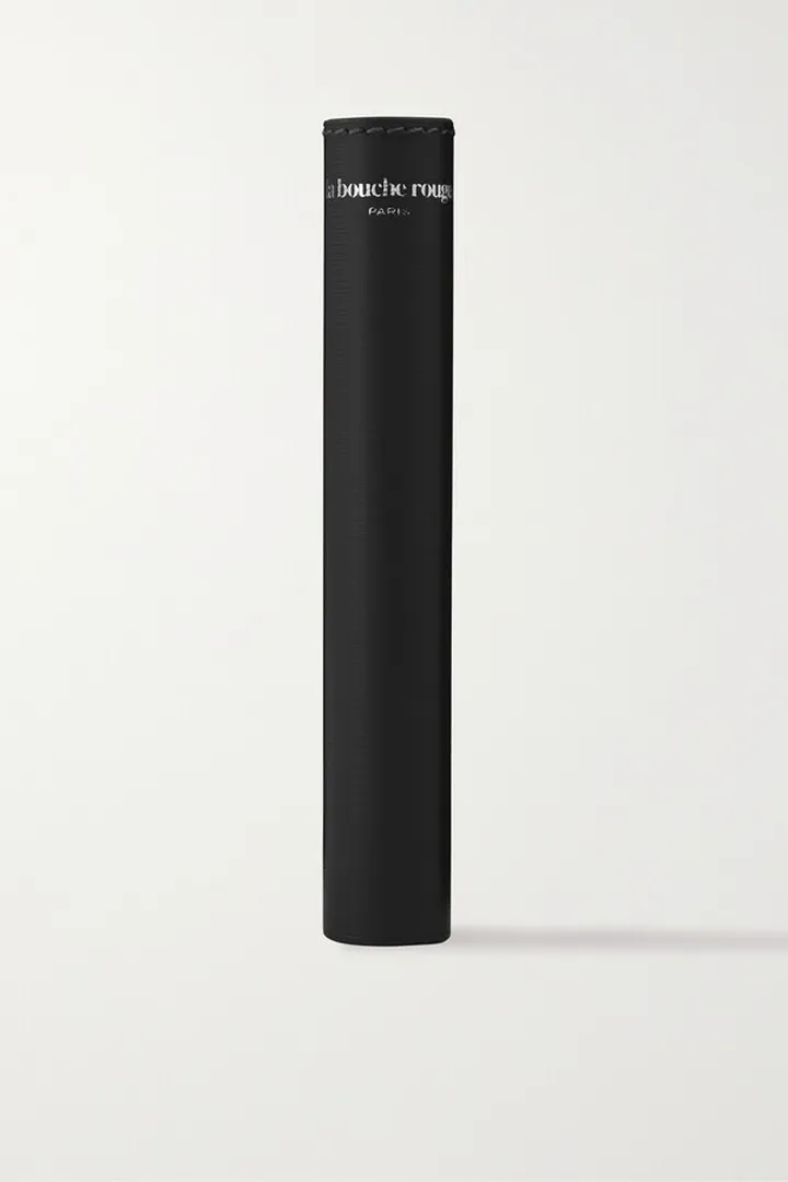 La Bouche Rouge - Refillable Leather Mascara Sleeve - Black