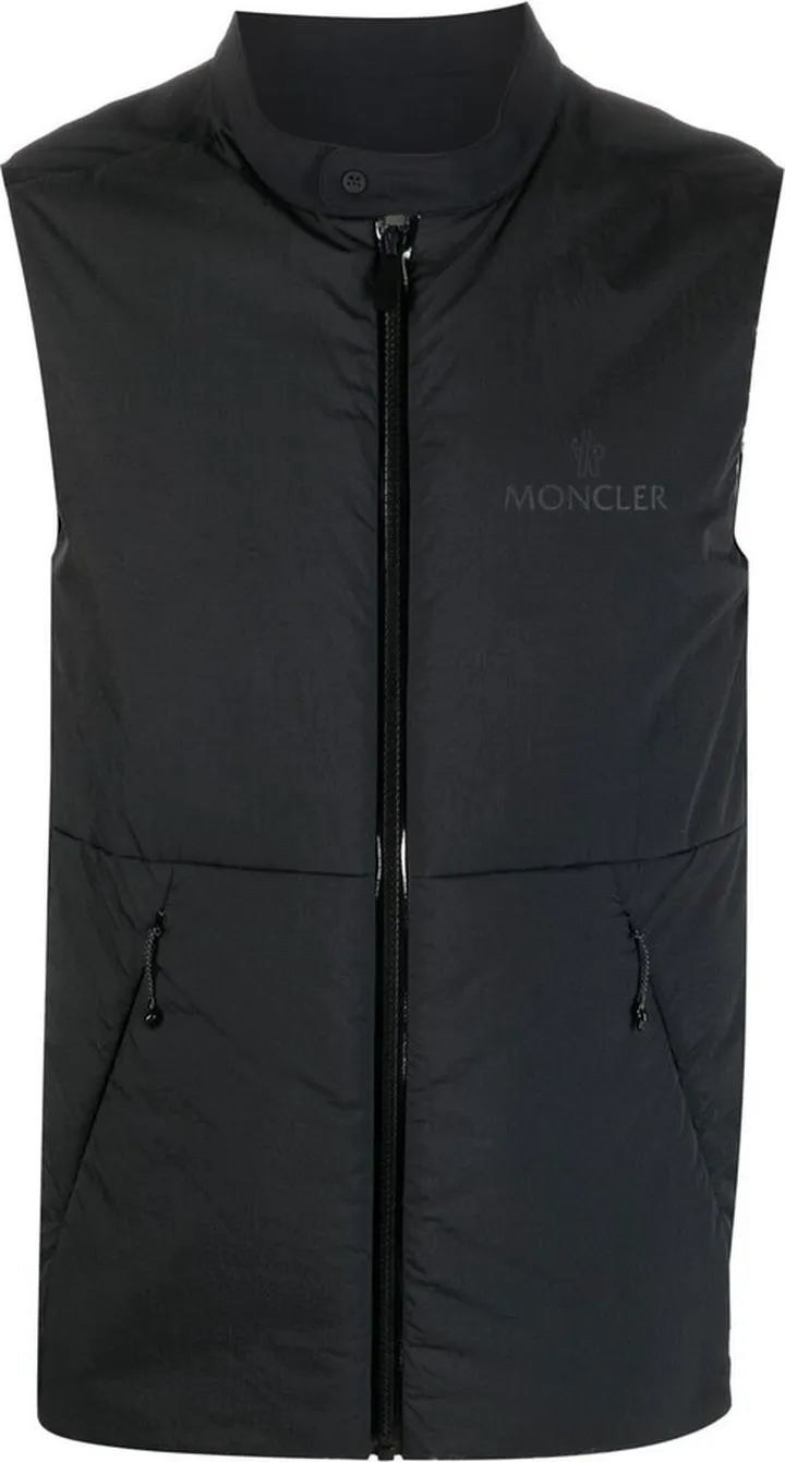 Beemin logo-print gilet