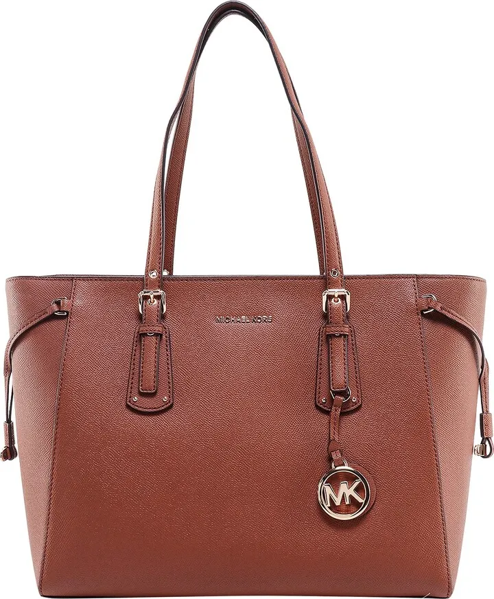 Leather shoulder bag