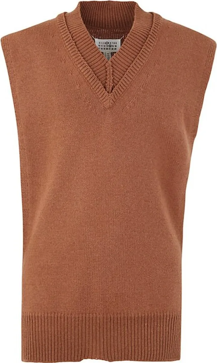 Maison Margiela Layered Knit Vest