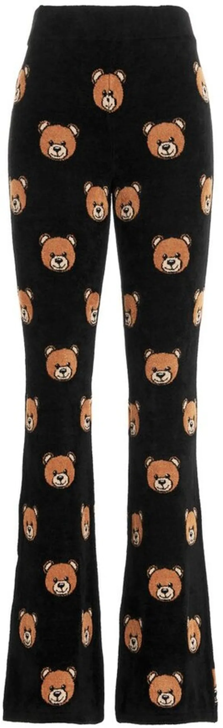 Moschino Teddy Bear Intarsia High Waist Trousers