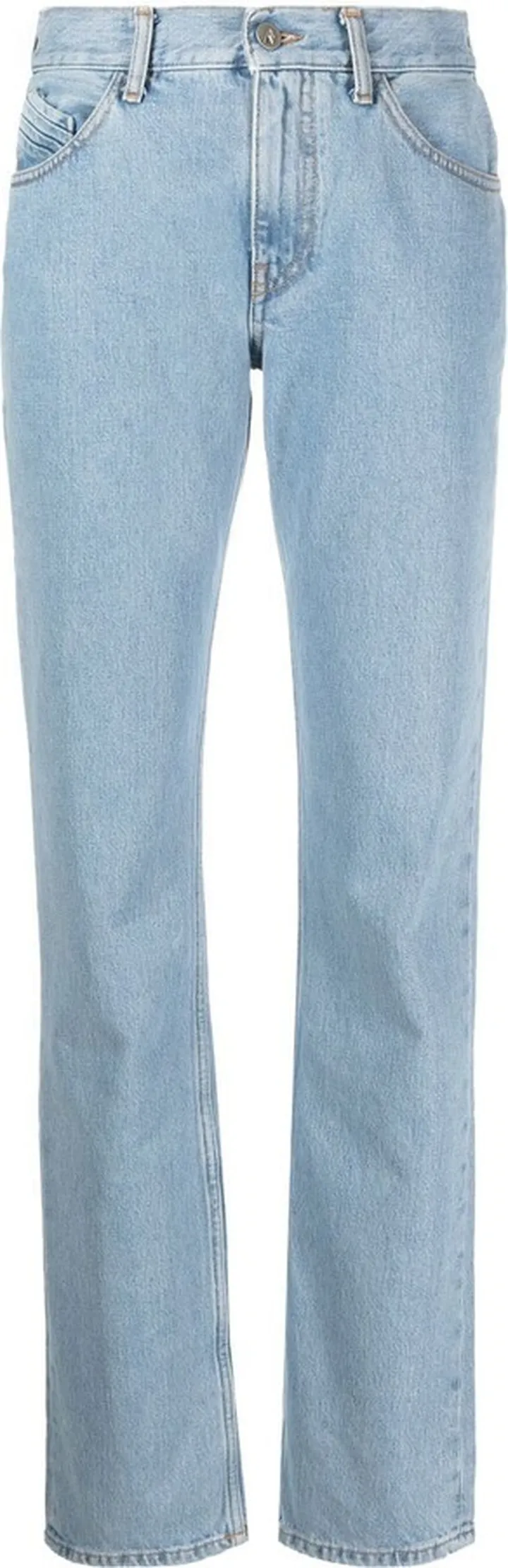 High-Rise Slim-Fit Jeans