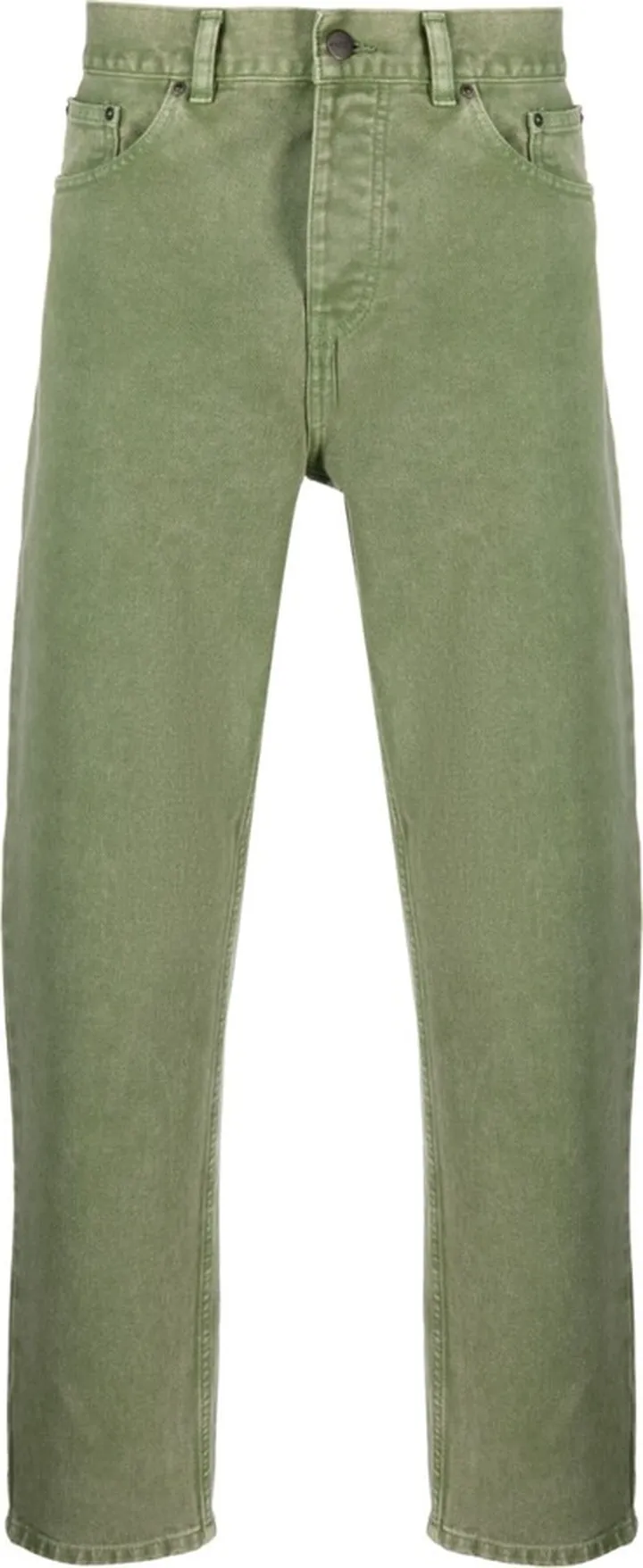 Logo-Patch Tapered Jeans