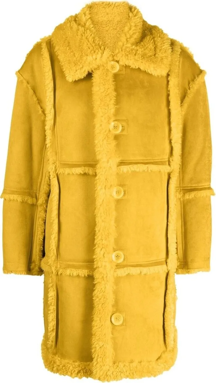 Samira faux-shearling coat
