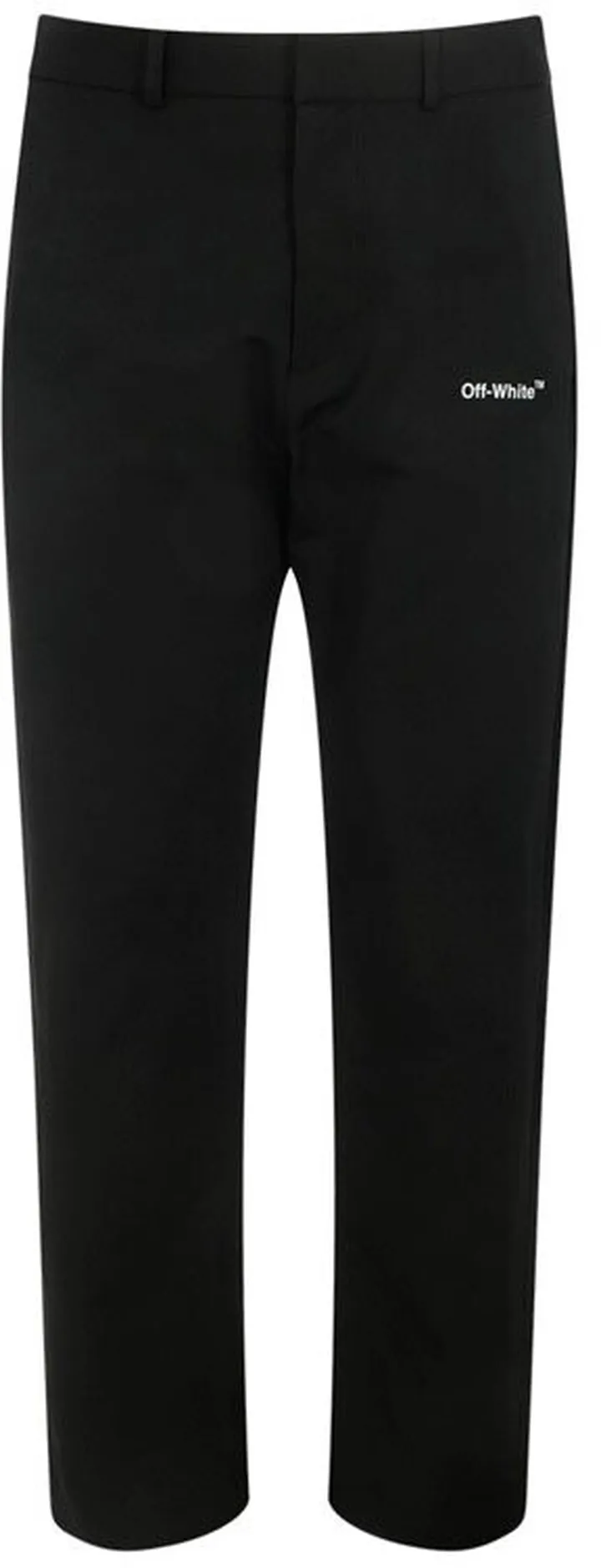 Off-White Mis-Rise Straight Leg Trousers