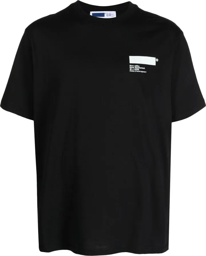 logo-print cotton T-shirt