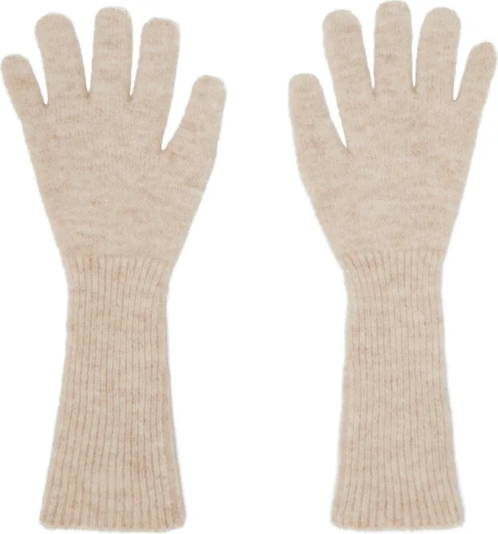 Paloma Wool Off-White Peter Gloves