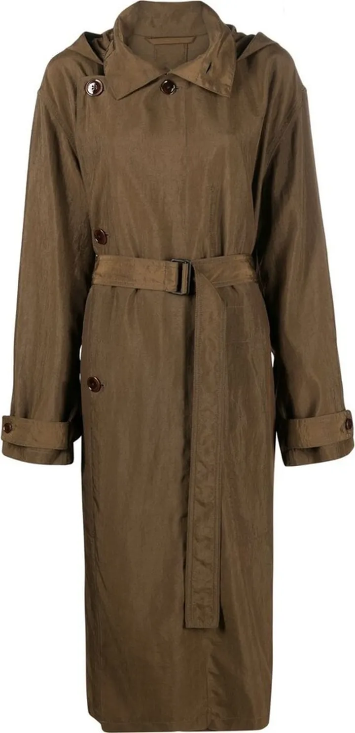 Hooded Trench Coat