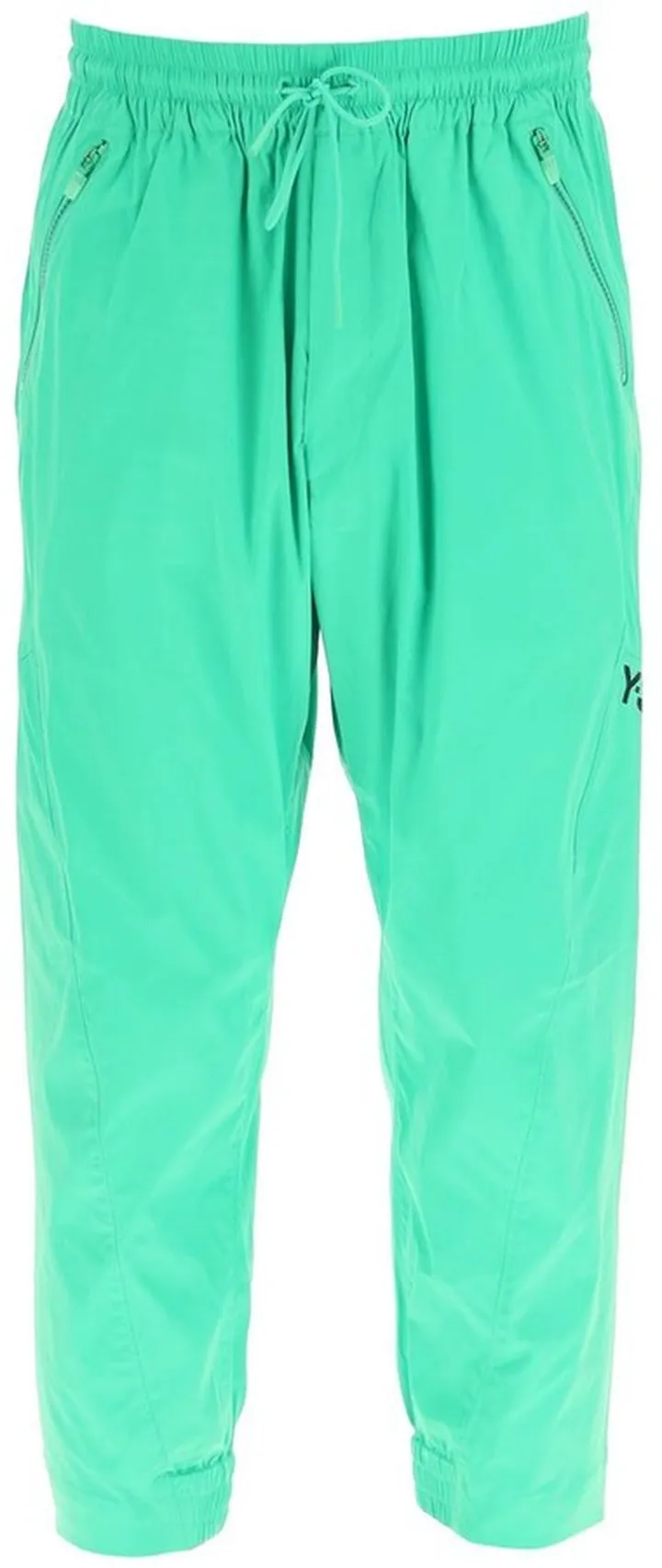 Y-3 Logo Print Cropped Track Trousers