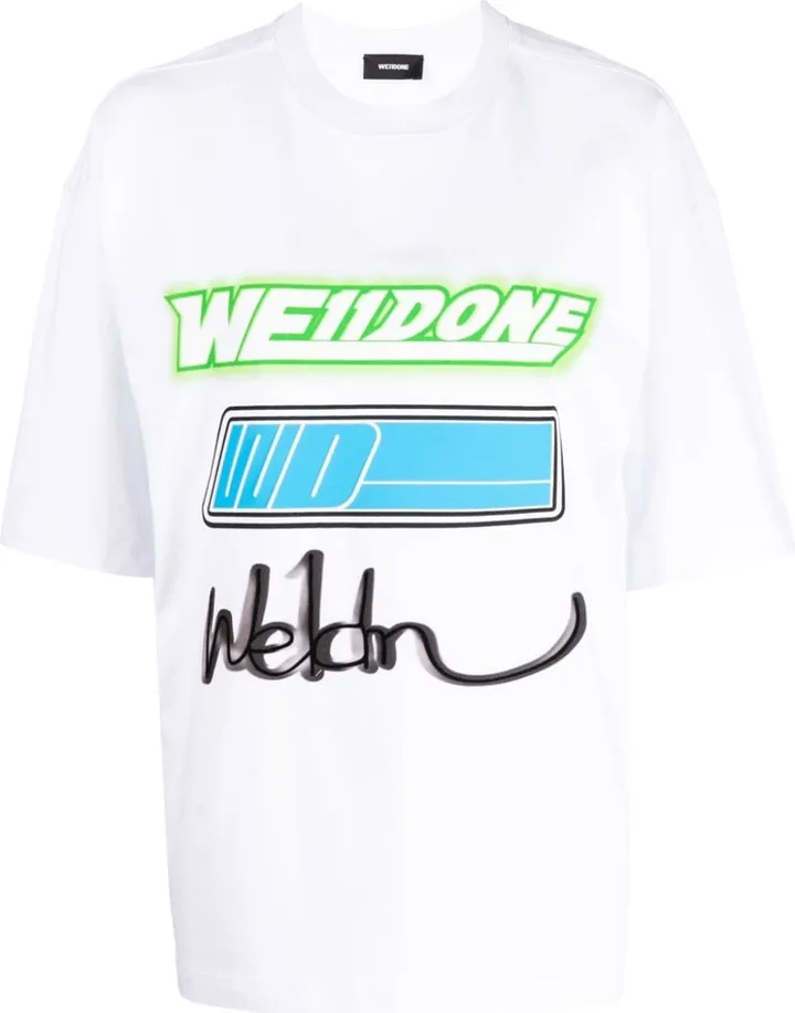 logo-print cotton T-shirt