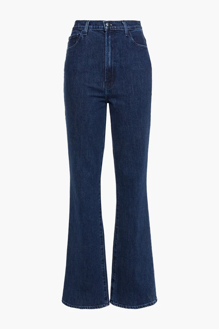 1219 Runway high-rise bootcut jeans