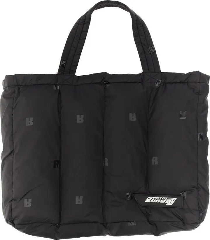 ROTATE Logo Patch Padded Tote Bag