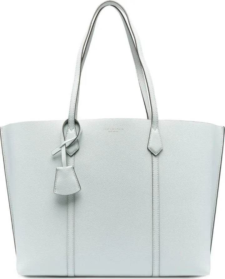 Triple Leather Tote Bag