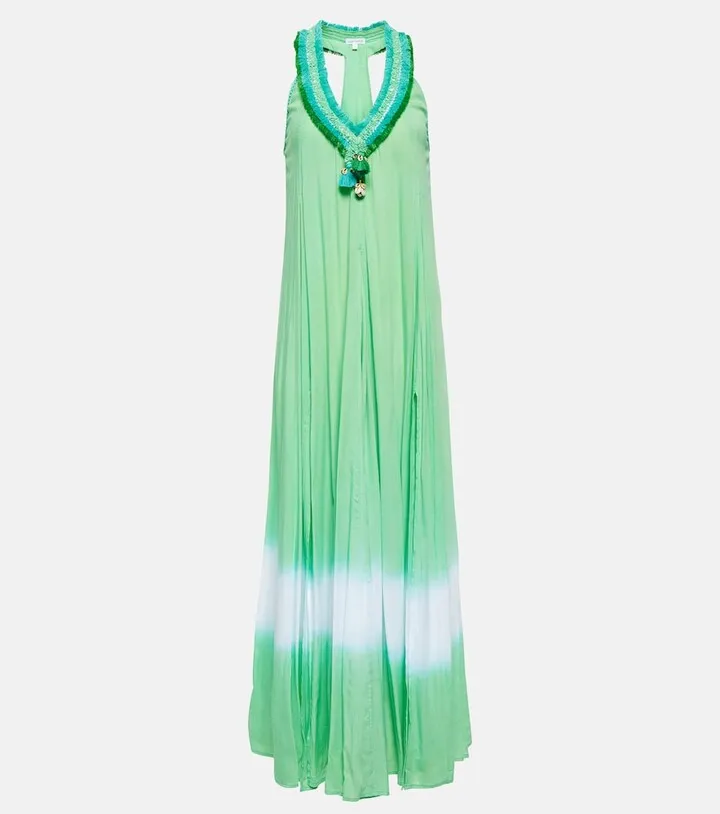 Nava tie-dye maxi dress