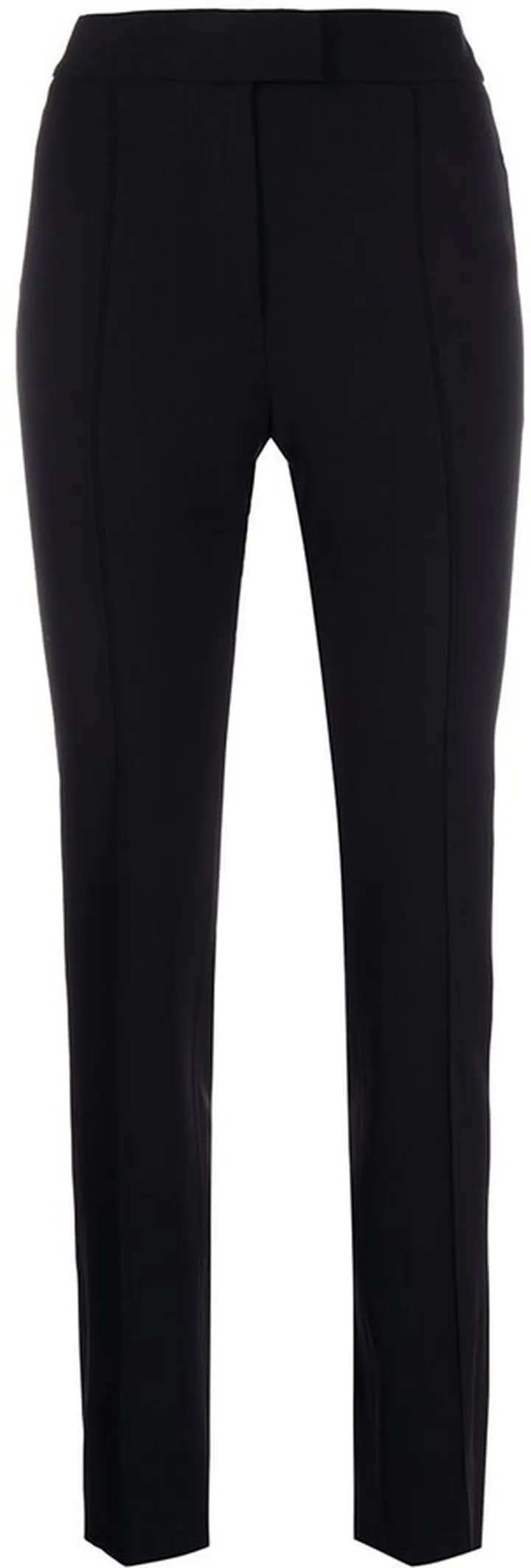 High-Waist Skinny Fit Trousers