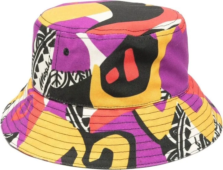 Graphic Print Bucket Hat