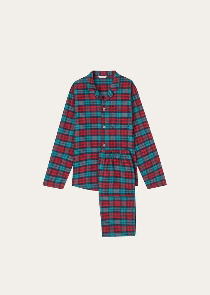 Men's Kelburn 26 Modern Check Pajama Set