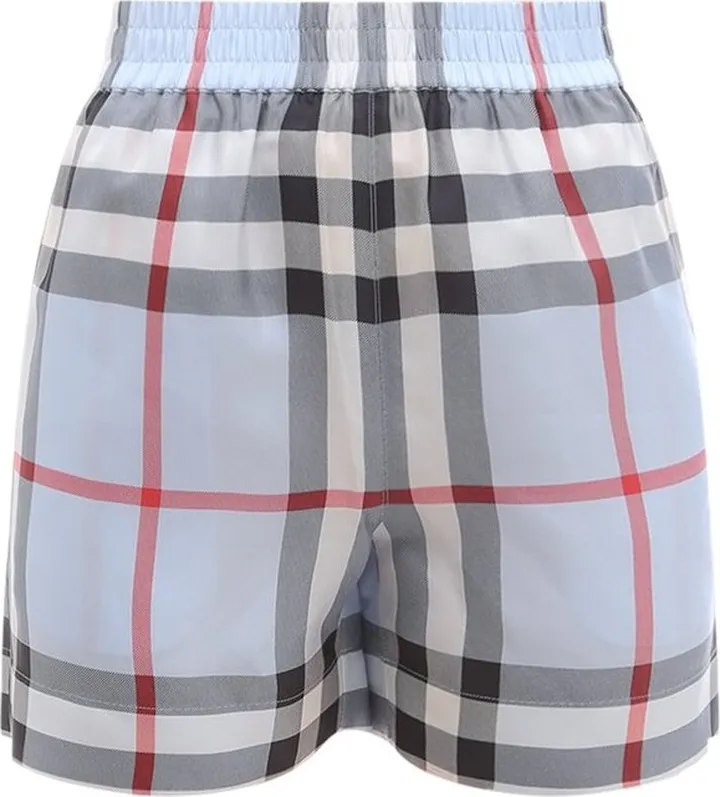 Burberry Check Patterned Bermuda Shorts