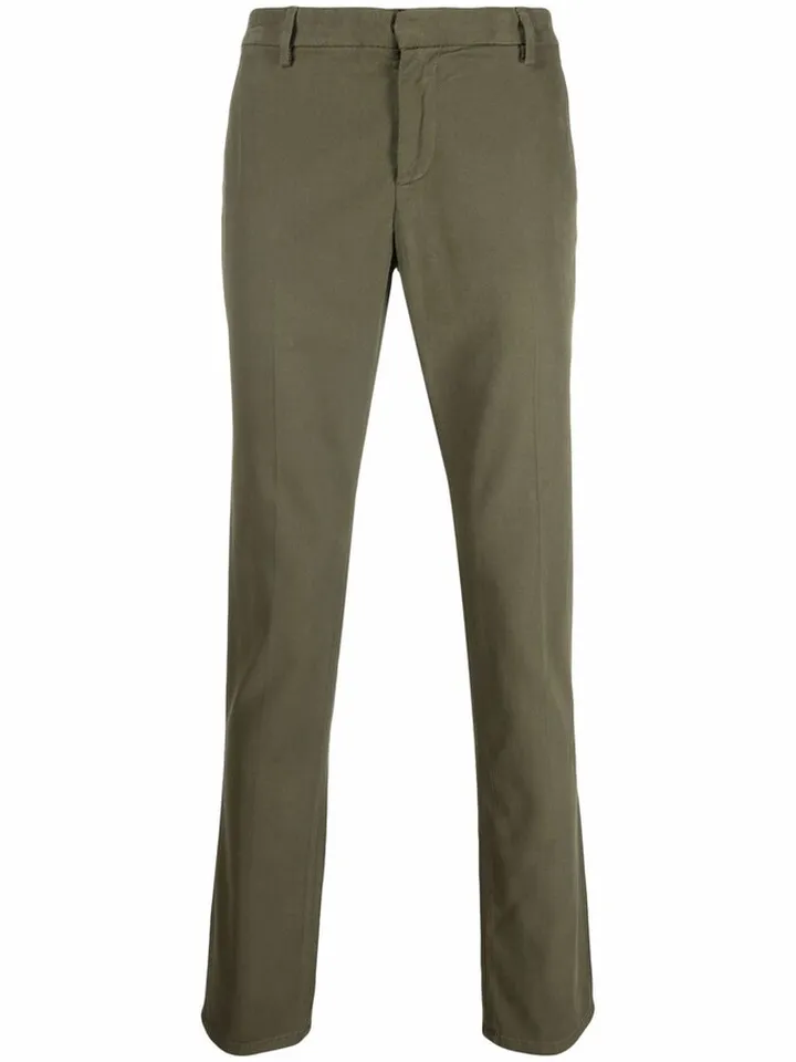 Slim-Fit Cotton Chinos