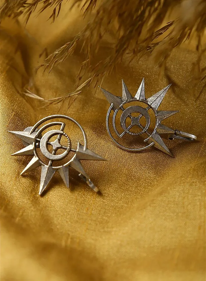 Brass Silver-Plated Earcuffs