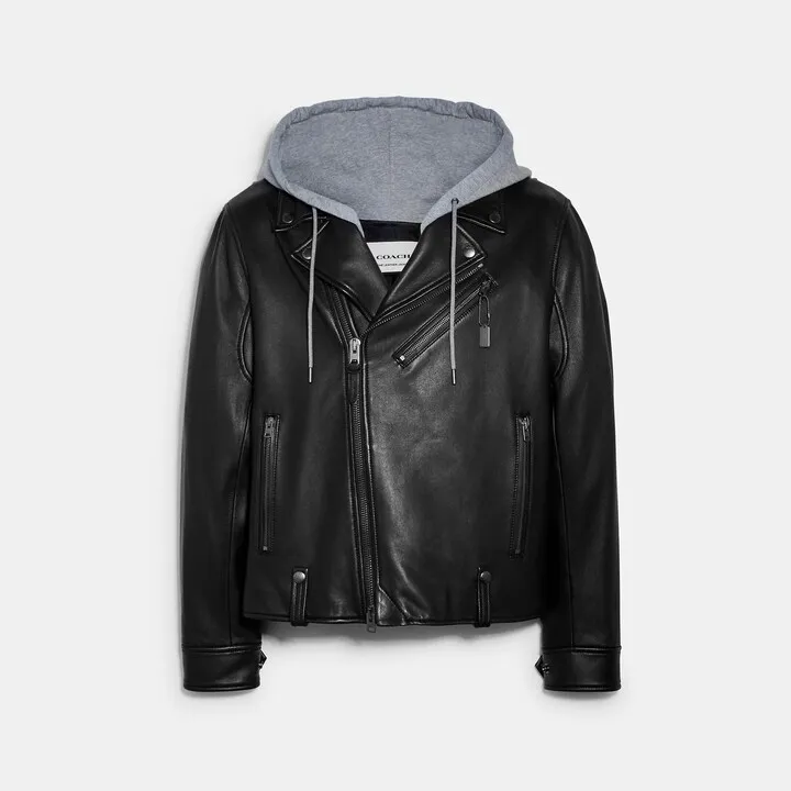 Leather Moto Jacket