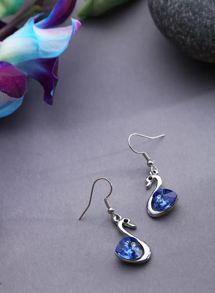 Trendy Swan Shaped Earrings