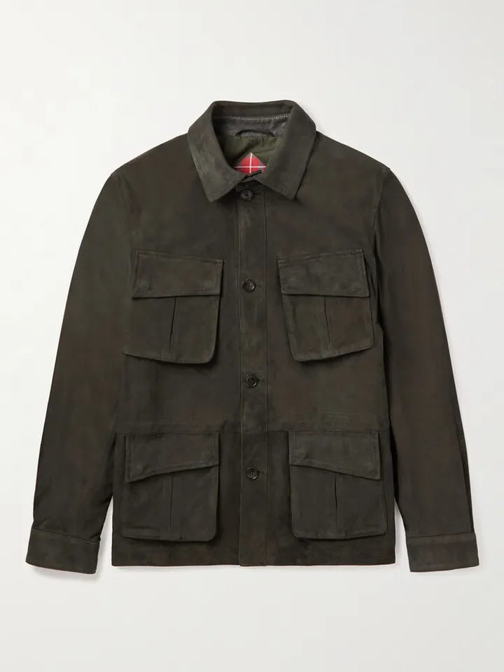 Suede Overshirt