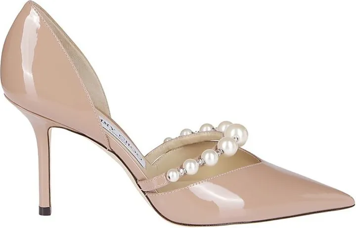 Jimmy Choo Embellished Pointed-Toe Pumps