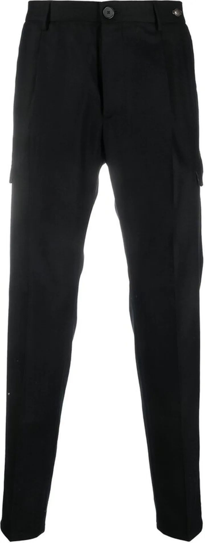 Tapered Wool Cargo Trousers