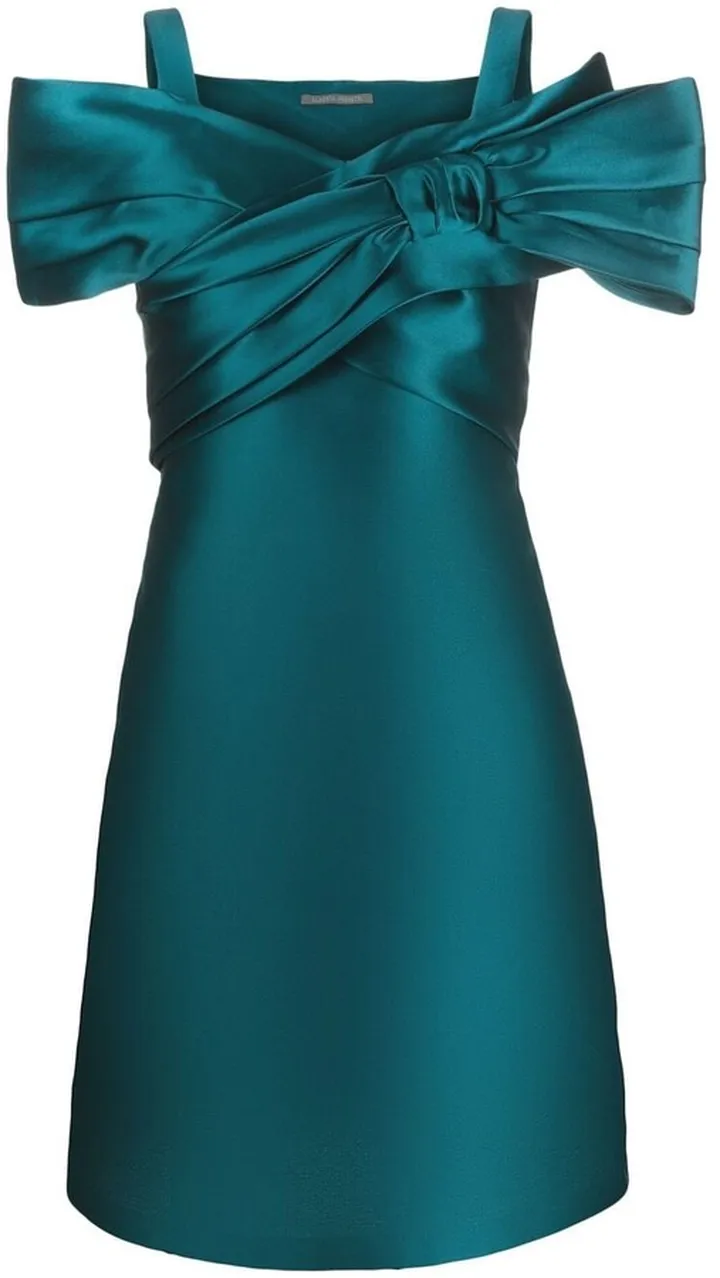 V-neck short dress
