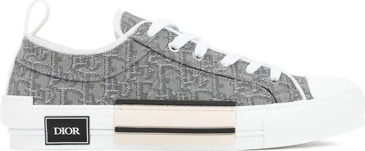 Dior Homme Logo Detailed Low-Top Sneakers