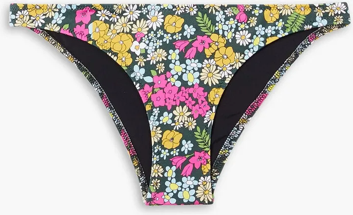 + Il Pellicano Rachel floral-print low-rise bikini briefs