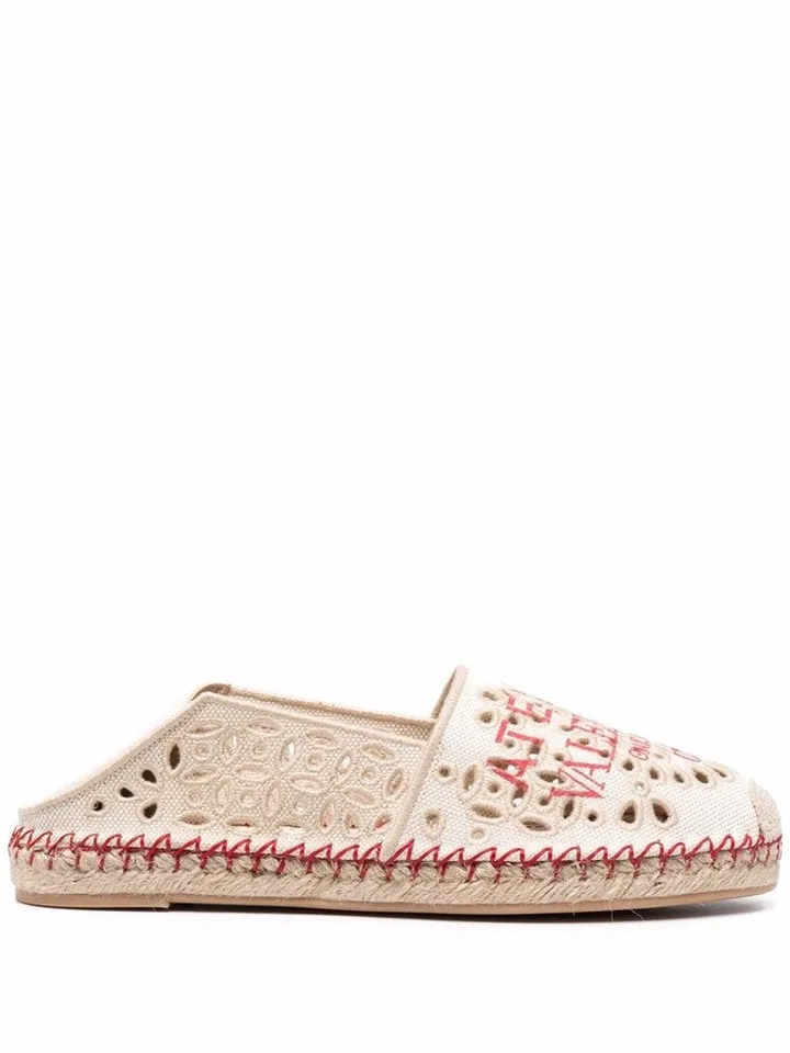 Broderie Anglaise Espadrilles