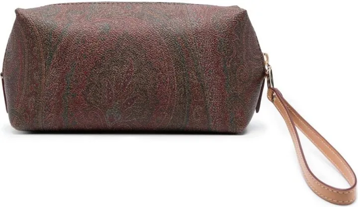 Paisley-Print Wash Bag