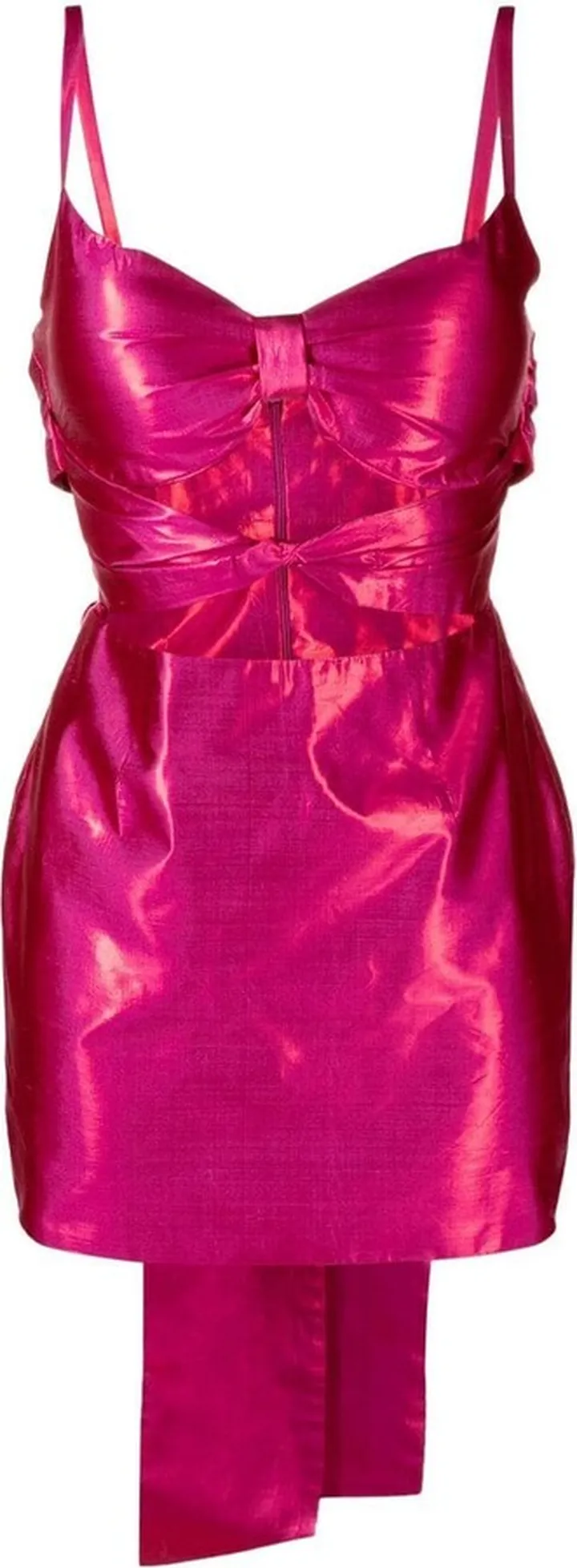 Bow-Detail Minidress