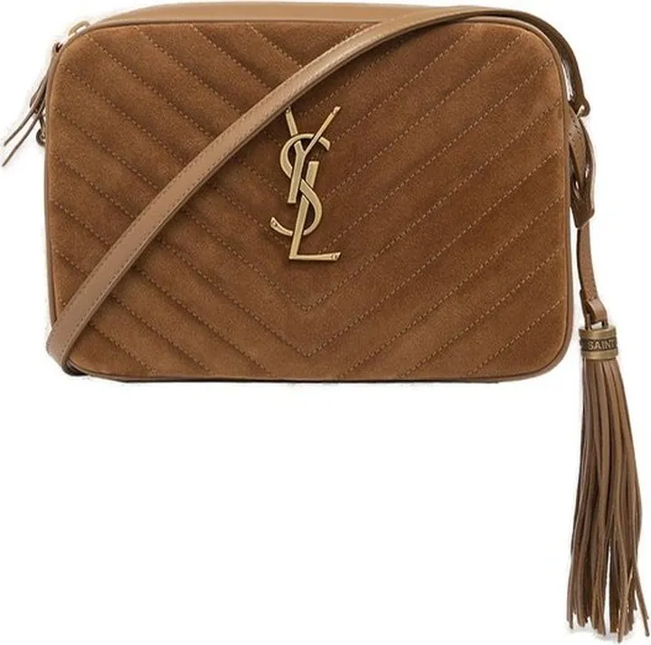 Saint Laurent Lou Logo Plaque Camera Bag