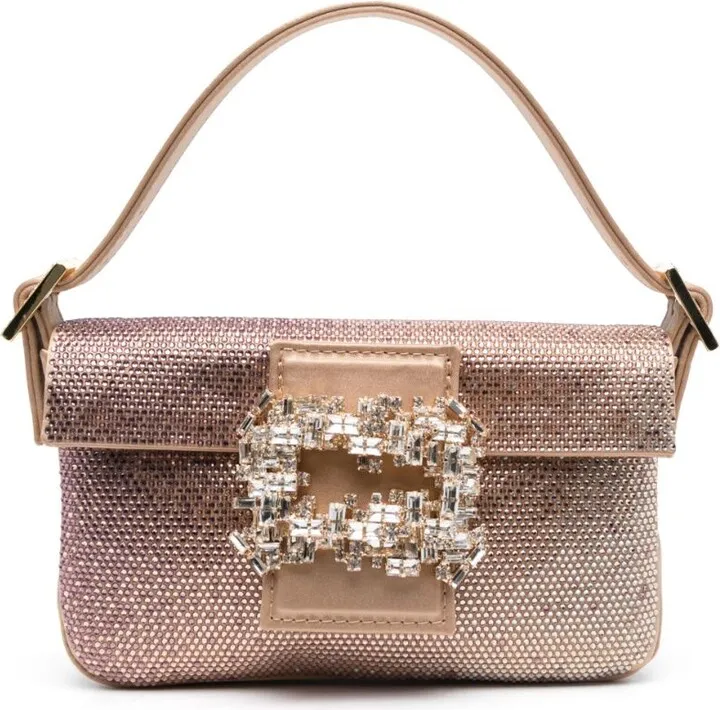 Crystal-Embellished Tote Bag