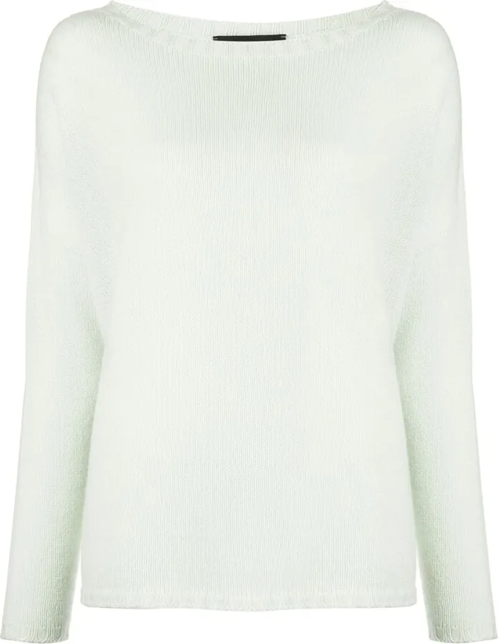 Round-Neck Cashmere Top