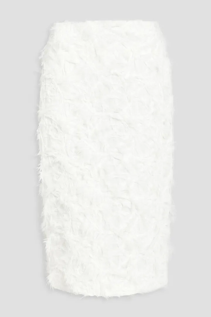 Fil coupé midi skirt