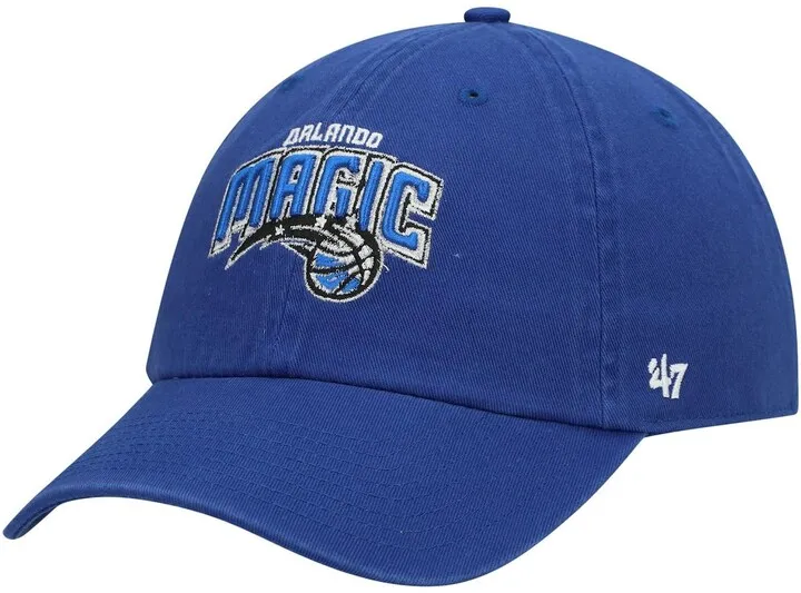 Men's '47 Blue Orlando Magic Team Clean Up Adjustable Hat