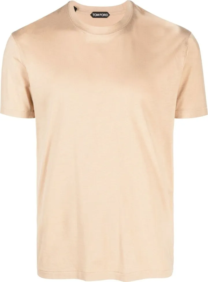 Neutral Embroidered Logo T-Shirt