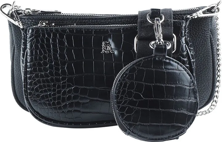 Burgent Crossbody Bag Handbag Black